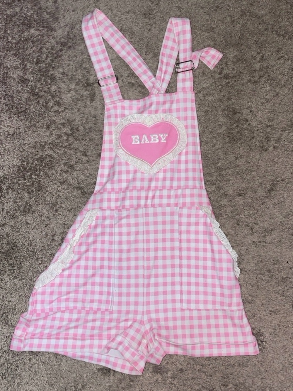 Littleforbig Short Overalls Shortalls - Babydoll